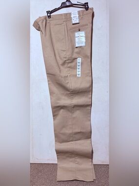 Classic Men's Mark Twain Khaki Chinos Size-36X37-Tan